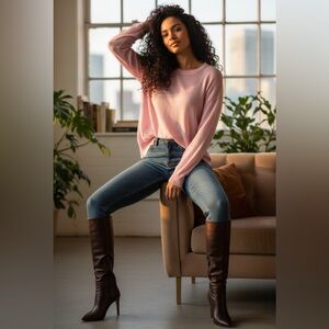 Zadig & Voltaire Cici Patch Star Blossom Sweater NWT